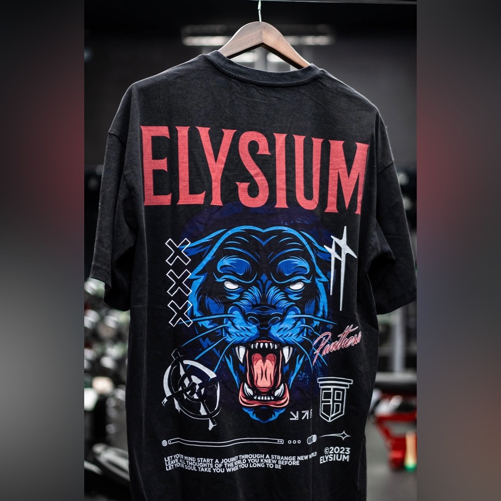 Elysium LIMITED EDITION “panthera” style t-shirt medium new with tags in bag